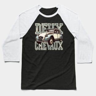 Deux Chevaux Baseball T-Shirt